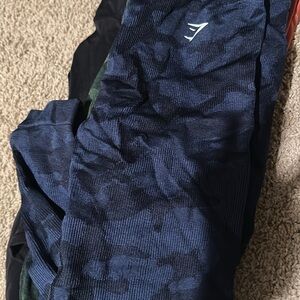 Gymshark Navy Blue Ankle Pants